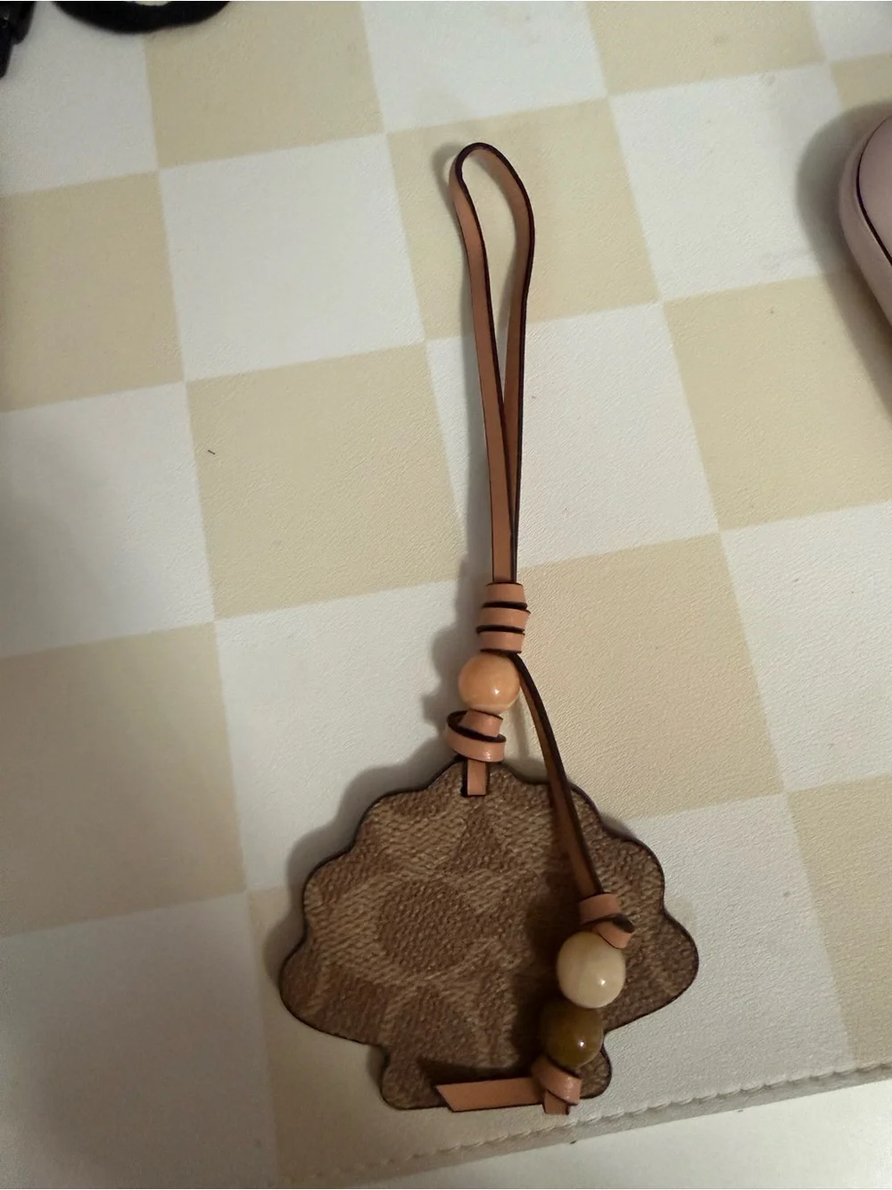 Coach Shell Bag charm